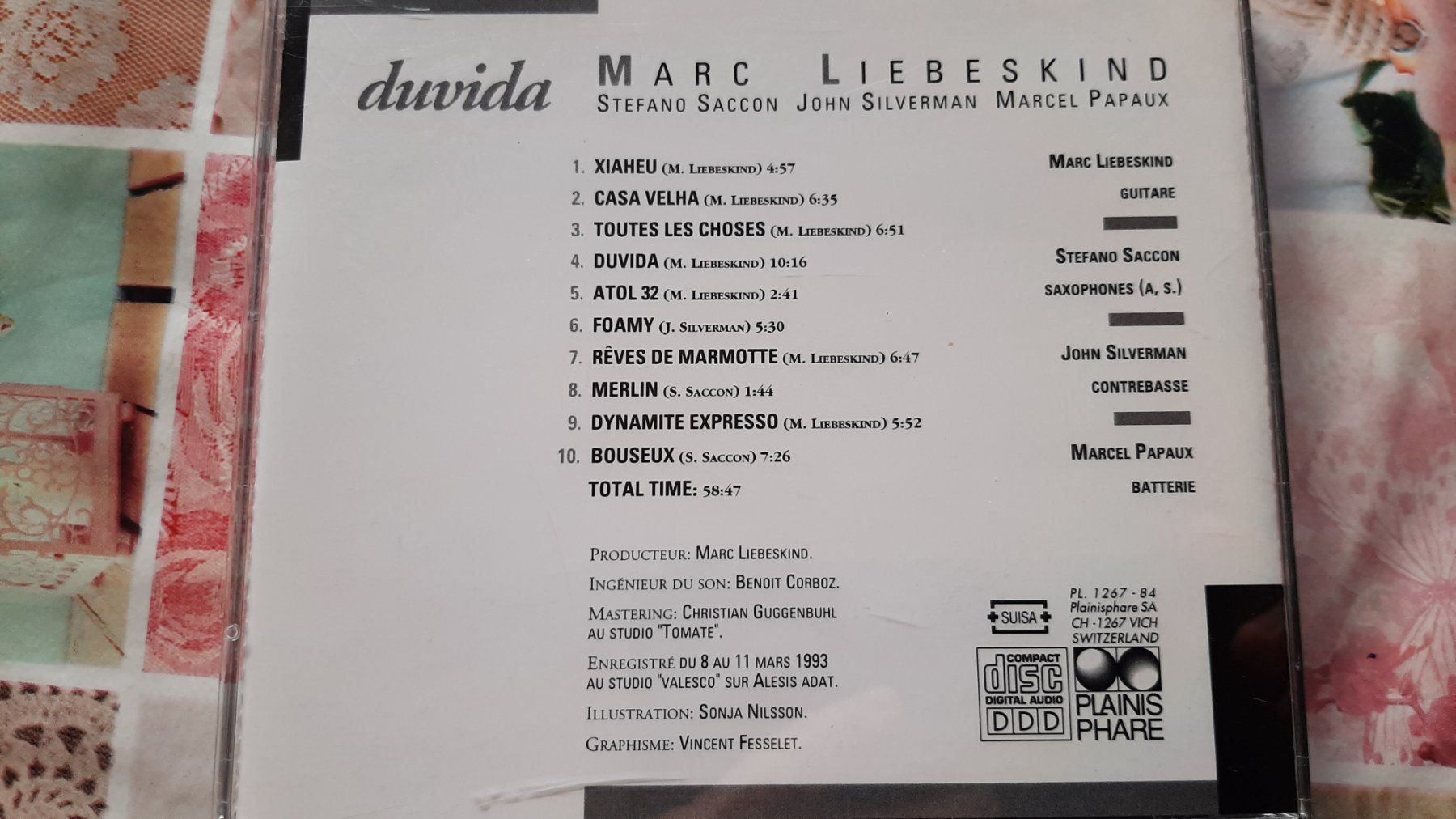 CD: CD Marc _ Liebeskind - Duvida – Usato da Pully venduto da bro_n52j 2