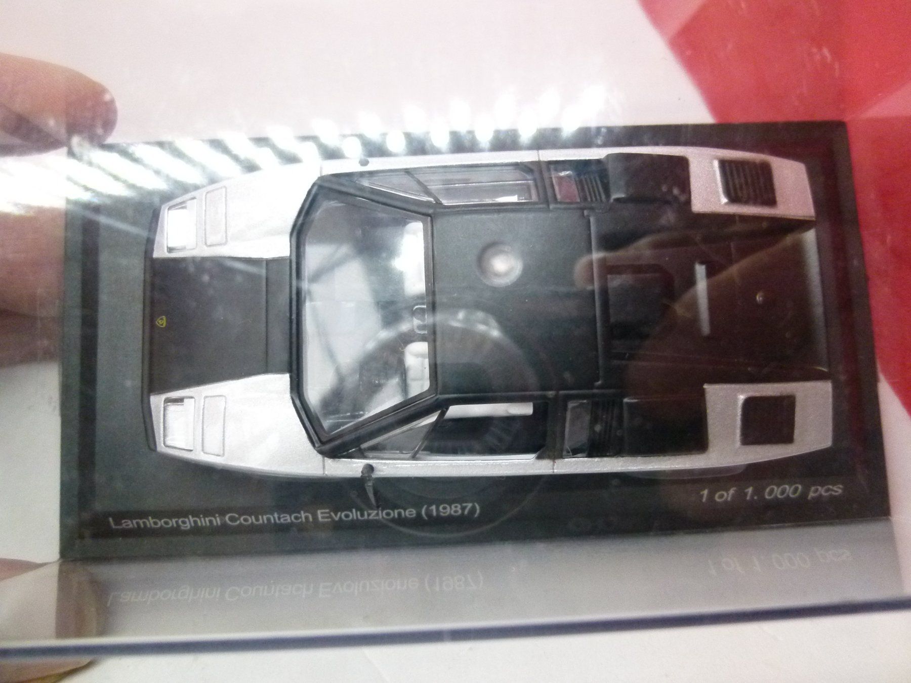 Lamborghini Modellini d'auto: Lamborghini Countach Evoluzione 1987 - 1/1000pcs Leo Models – Nuovo (secondo la descrizione) da Reiden venduto da mondial2 1