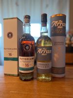1x Fettercairn 16y 1st Release & 1x Arran Lochranza Whisky