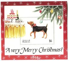 Block "Jack Russell Terrier". Antigua und Barbuda
