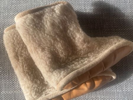 Pelzstiefel synth. für warme Füsse zuhause.Schuhgrösse 36-38