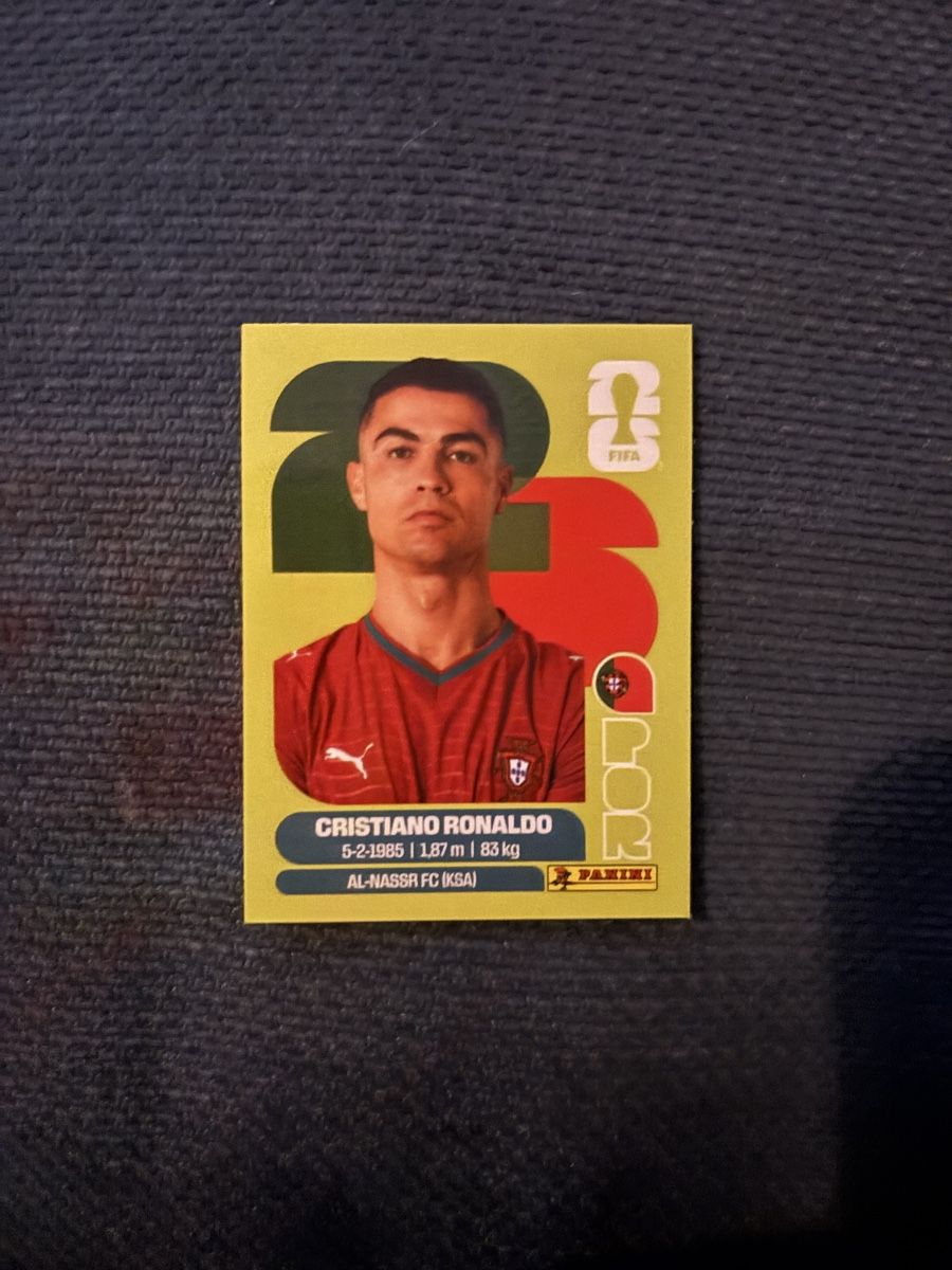 Panini Carte collezionabili: Cristiano Ronaldo Panini WM 26  – Nuovo (secondo la descrizione) da Zürich venduto da den_2xbm