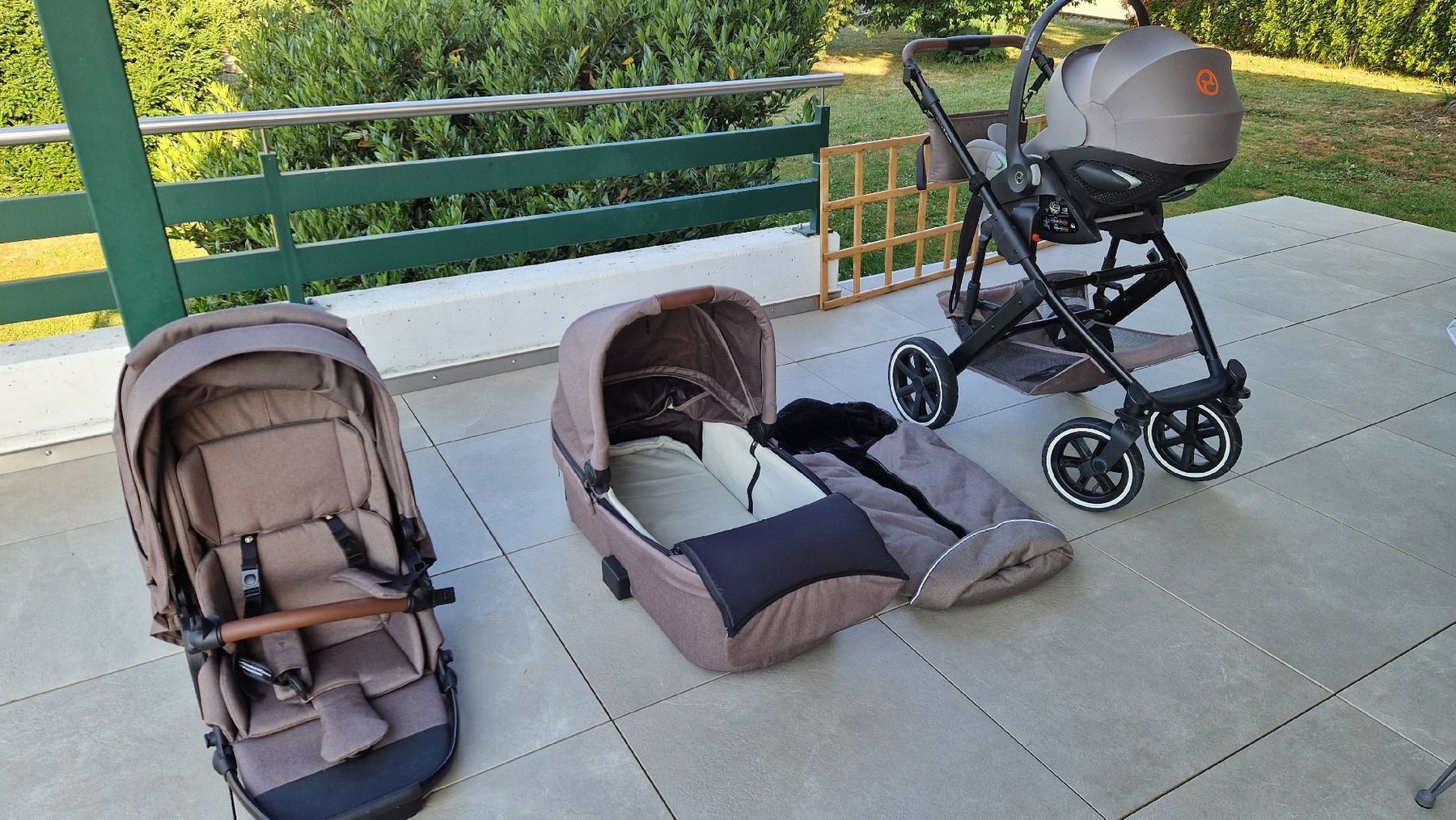 ABC Design Carrozzine: Salsa 5 Air Nature Set mit Cybex Cloud G Plus  – Usato da Laupersdorf venduto da Dario_5253 1