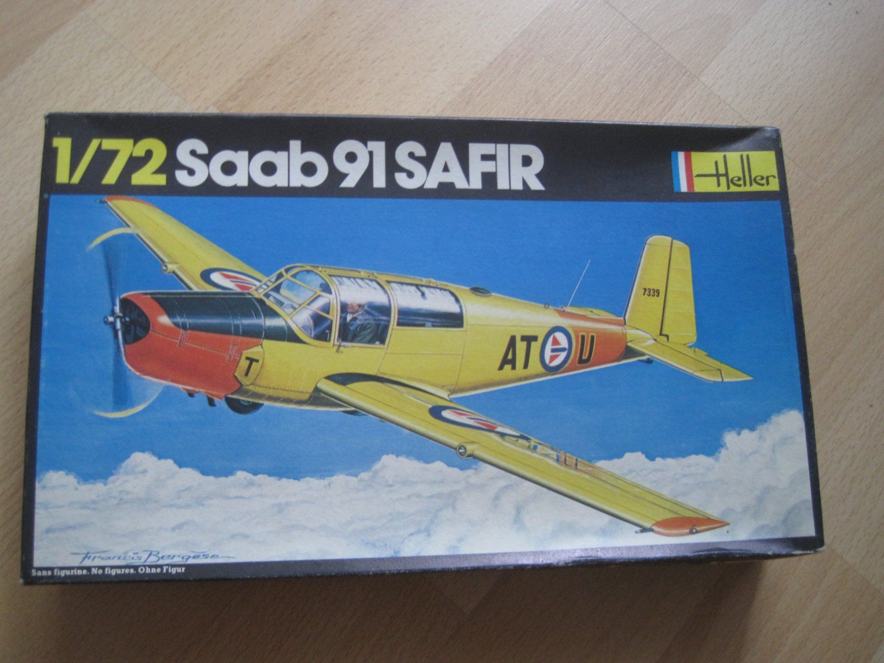 Heller Modellbausätze & Standmodelle: SAAB 91 Safir Heller 1/72 Bausatz – Neu und originalverpackt aus Gossau SG von Noryflory