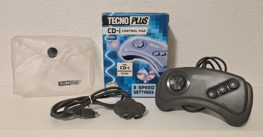 Philips CD-i TECNO PLUS Control Pad in OVP & 2 Player Kabel (Gebraucht ...