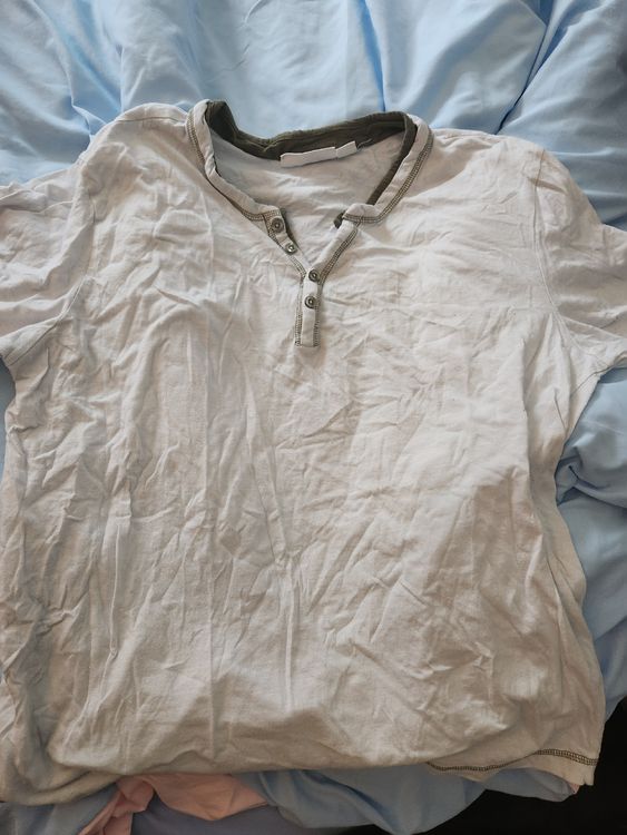 T-shirt col à ras du cou à manches courtes par Original Penguin pour homme (Bright White) S