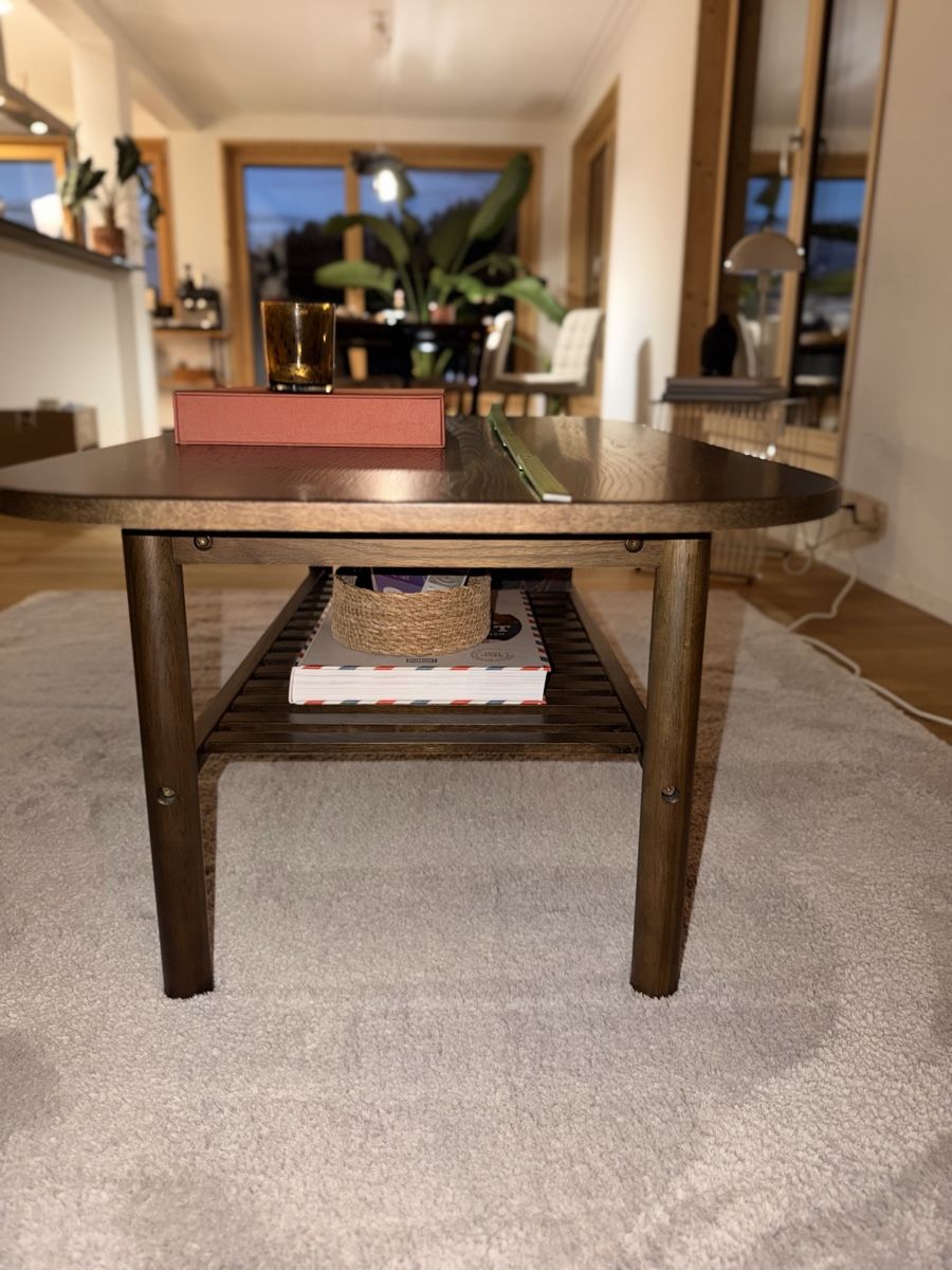 Tables: Couchtisch Holz dunkel mit Ablage  – Neuf (Voir description) à Bühler par kammera2002 2