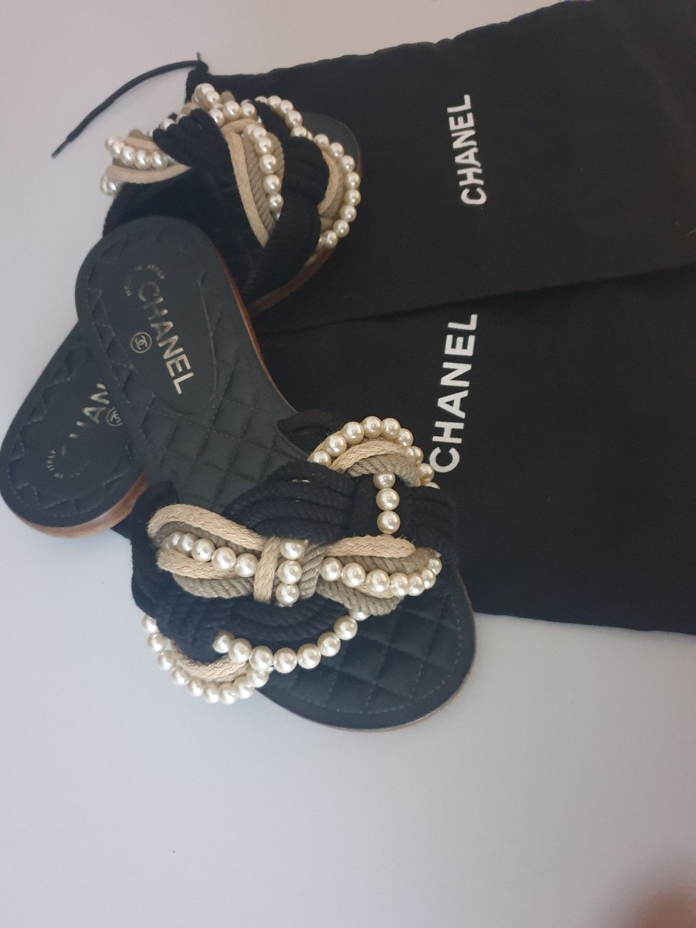 Chanel Scarpe da donna: Chanel Perlen Sandalen – Usato da Port venduto da Marta123 2
