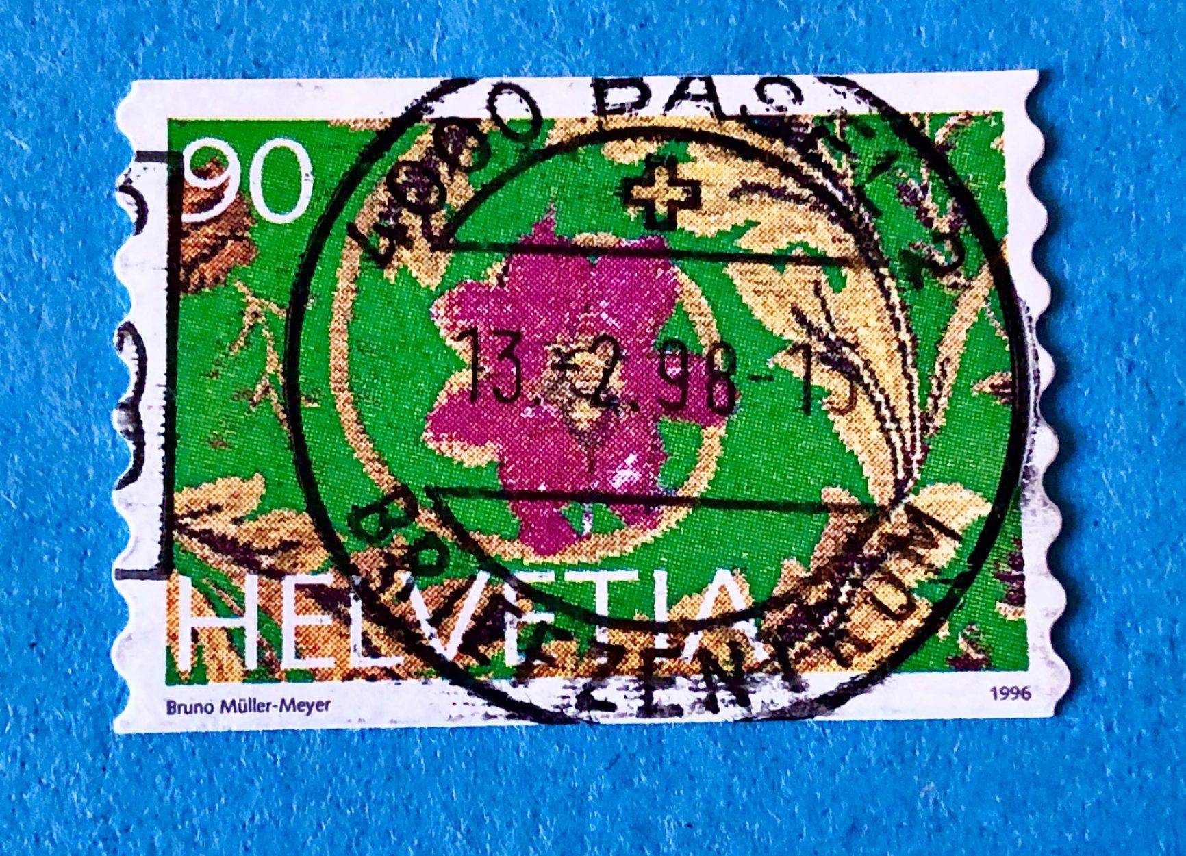 Alle Briefmarken: Nr.900 GESTEMPELT Basel 1996  ﻿    – Gebraucht aus Aarau von Billa007