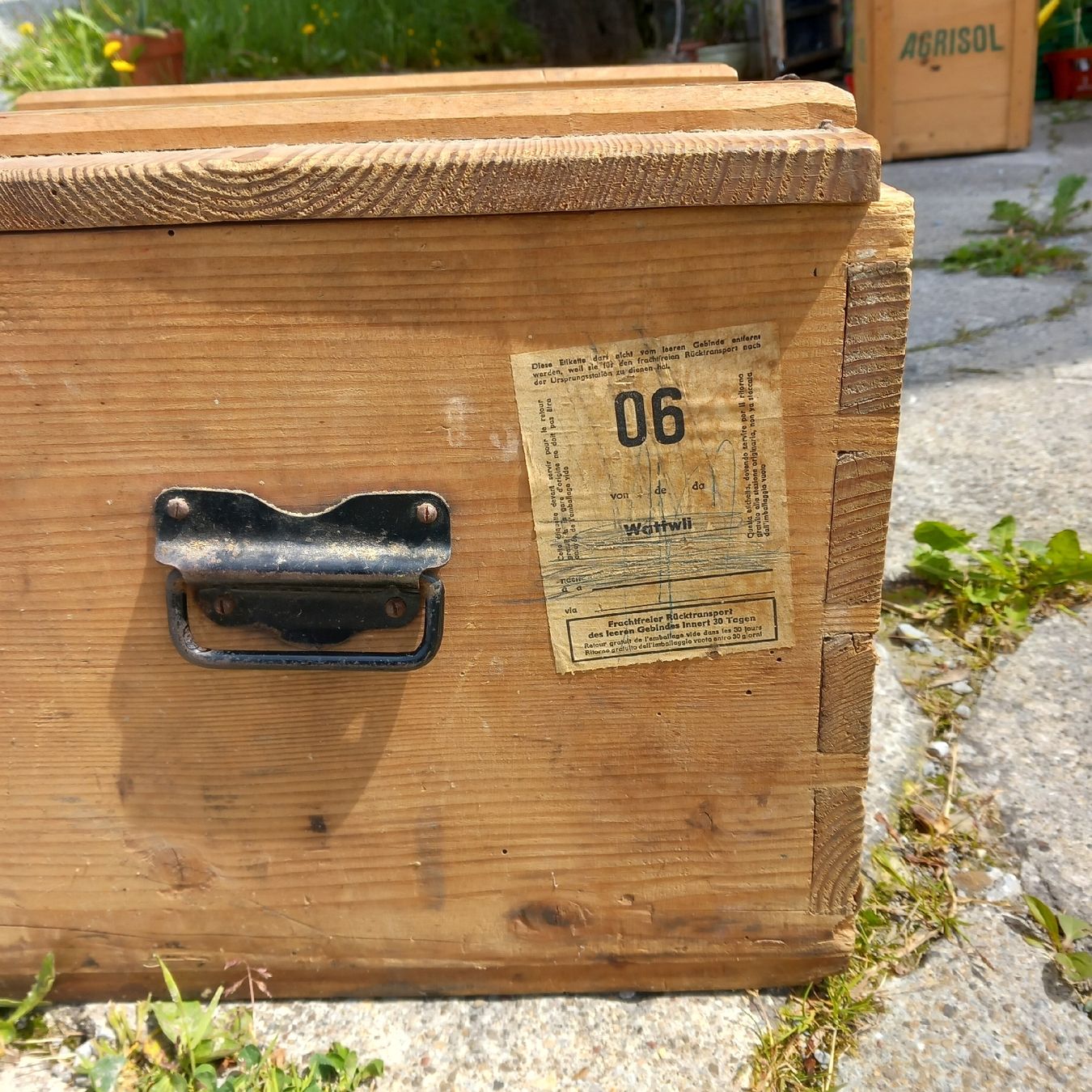 Casse di trasporto: Vintage Eierkiste aus Holz – Usato da Ebnat-Kappel venduto da blazzi 2