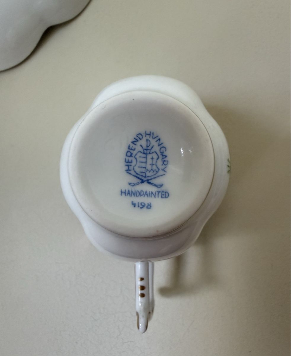 Herend Tazze: Seltene Herend Hadik Kaffeetasse 4198  – Nuovo (secondo la descrizione) da Basel venduto da mar_tsl9 4
