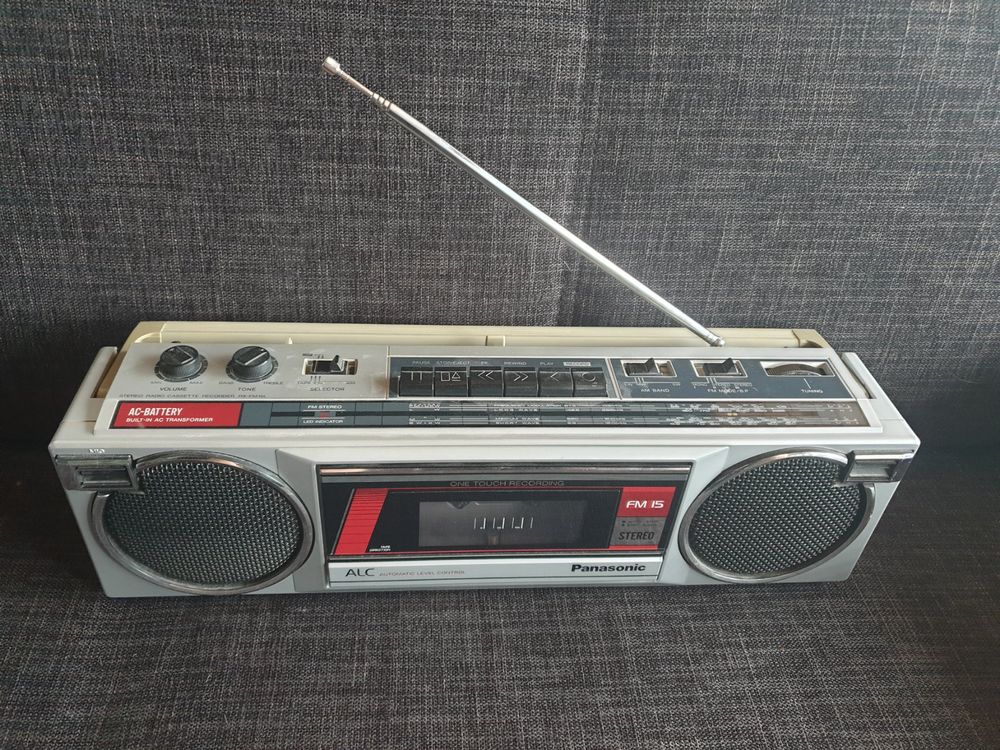 BOOMBOX RADIO CASSETTE PORTABLE CONTINENTAL EDISON BIPHONIC RC5090 GHETTOBLASTER