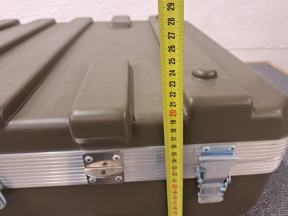 TRANSPORT FLIGHT CASE 80 x 40 x 43 cm ROADINGER Truhen Kabel Lager Kiste Box NEU EUR 189,99 - DE