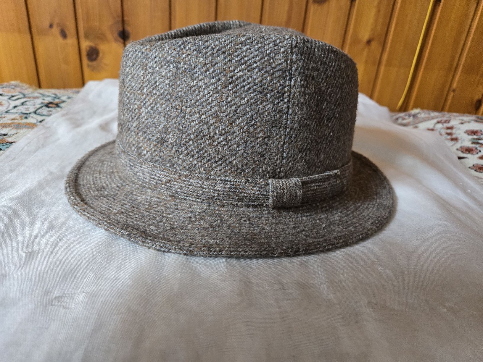 Copricapi, berretti & cappellini: Klassischer Herrenhut, Grösse 56, Paris – Usato da Einsiedeln venduto da stonica 1