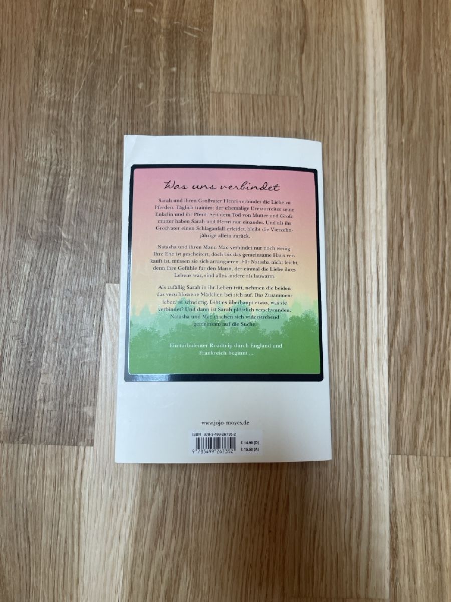 Libri: Jojo Moyes Roman "Im Schatten das Licht" – Usato da Arnegg venduto da lara.andermatt 1