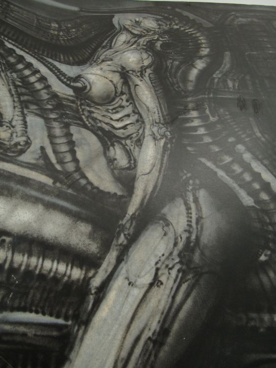 HR GIGER Erotomechanics Alien Sign Limt Serigrafie Kaufen   Hr Giger Erotomechanics Alien Sign Limt Serigrafie