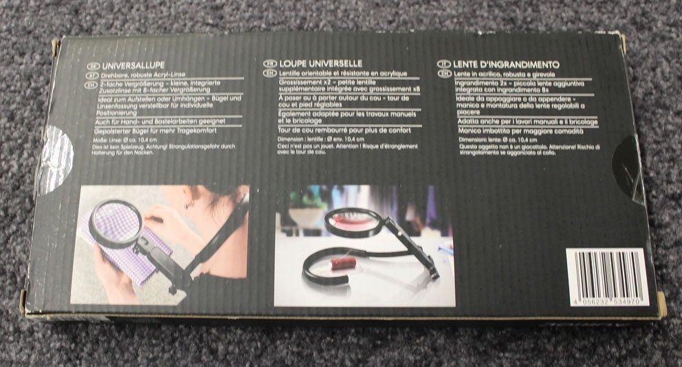 Altro per Ottica: Universal Lupe – Nuovo e nell'imballaggio originale da Ebikon venduto da Dan40 1