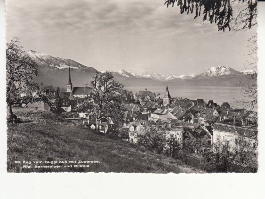 Cartoline postali: Zug ca. 1960 – Usato da Bürglen TG venduto da StampGraf
