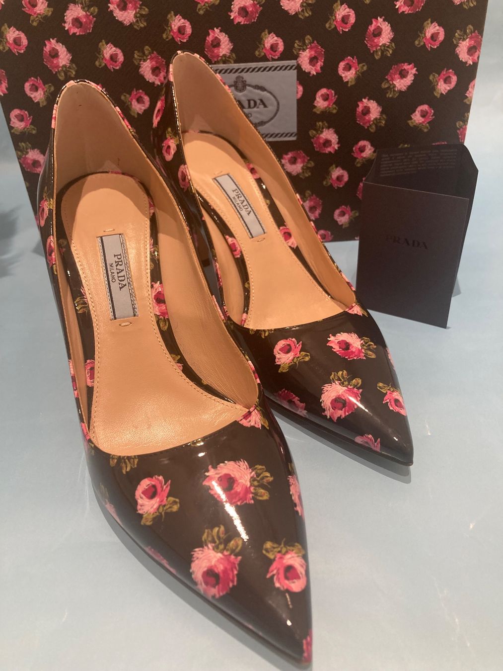 Prada Damenschuhe: Prada 36,5  PELLE DI VERNICE – Gebraucht aus Paradiso von Kayakara 7