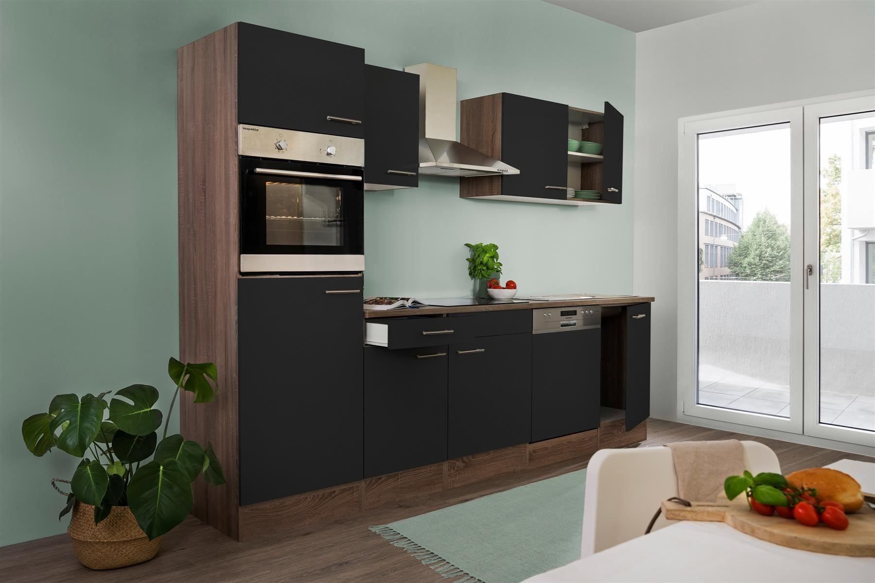 Cucine complete: 554 Küchenzeile Küchenblock 280cm EYSW - Küche Einbauküche – Nuovo e nell'imballaggio originale da Wallenwil venduto da toesstalvertrieb 2