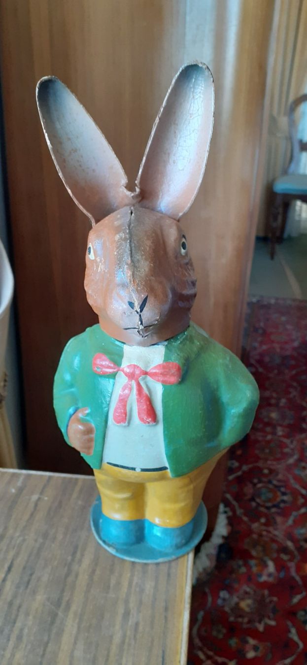 Statuette: antiker Candy Container Hase – Usato da Mörschwil venduto da antiksalon21 8
