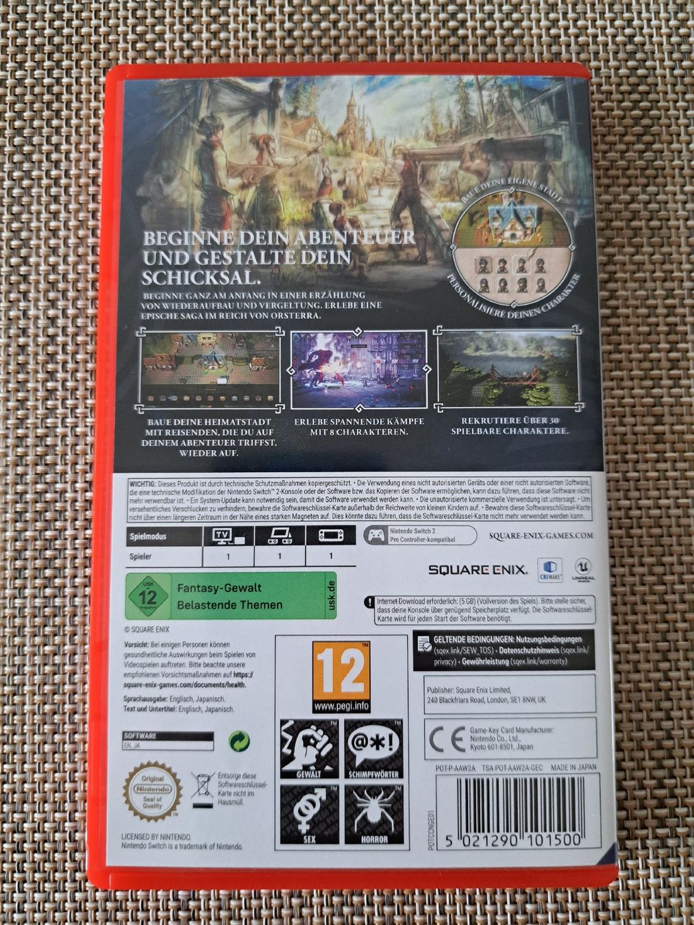 Giochi: Octopath Traveler 0 Switch 2 – Nuovo (secondo la descrizione) da Zürich venduto da Mr.Heli 1