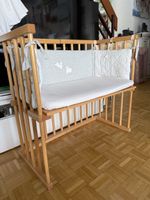 Beistellbett Babybay aus Holz Natur gebraucht