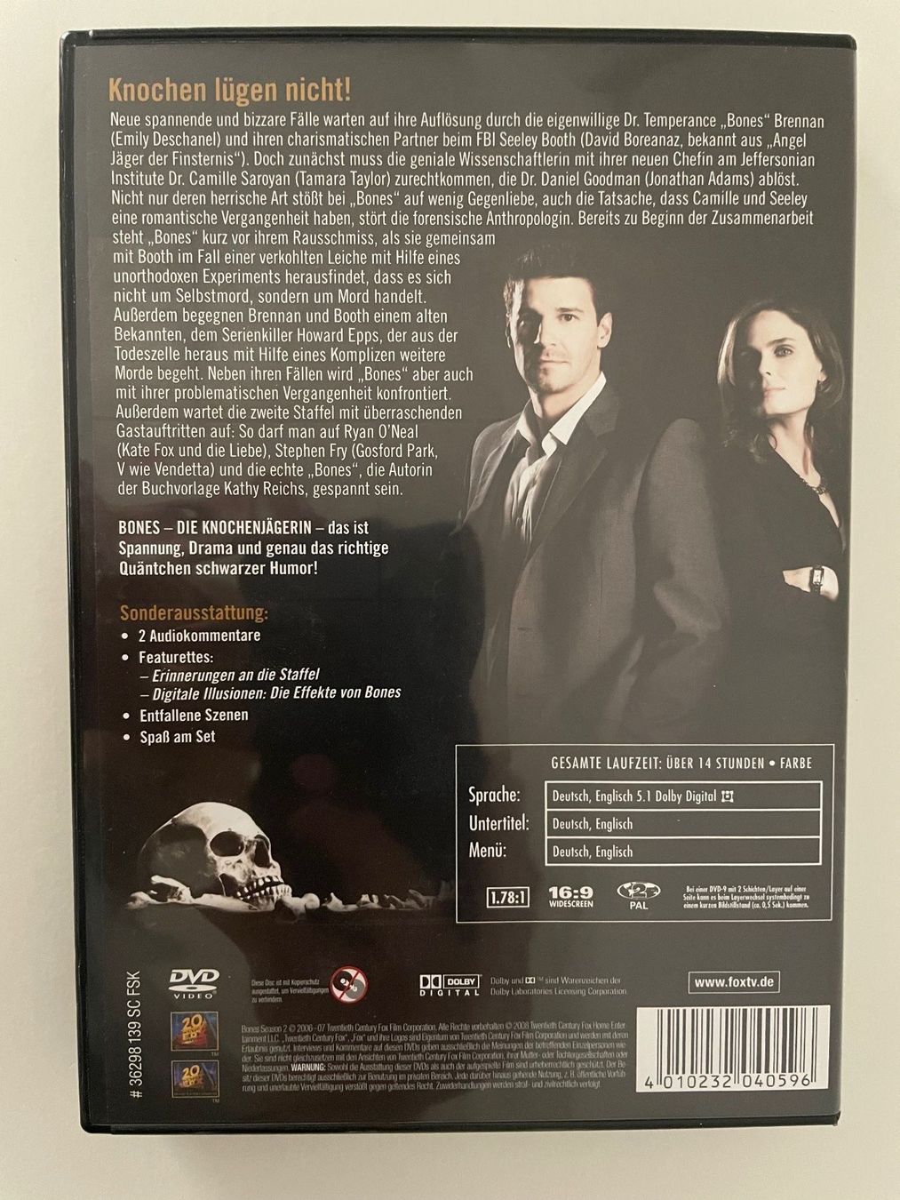 Alle DVDs: Bones - Season 2 – Neu (gemäss Beschreibung) aus Riehen von M.S.DVD 7