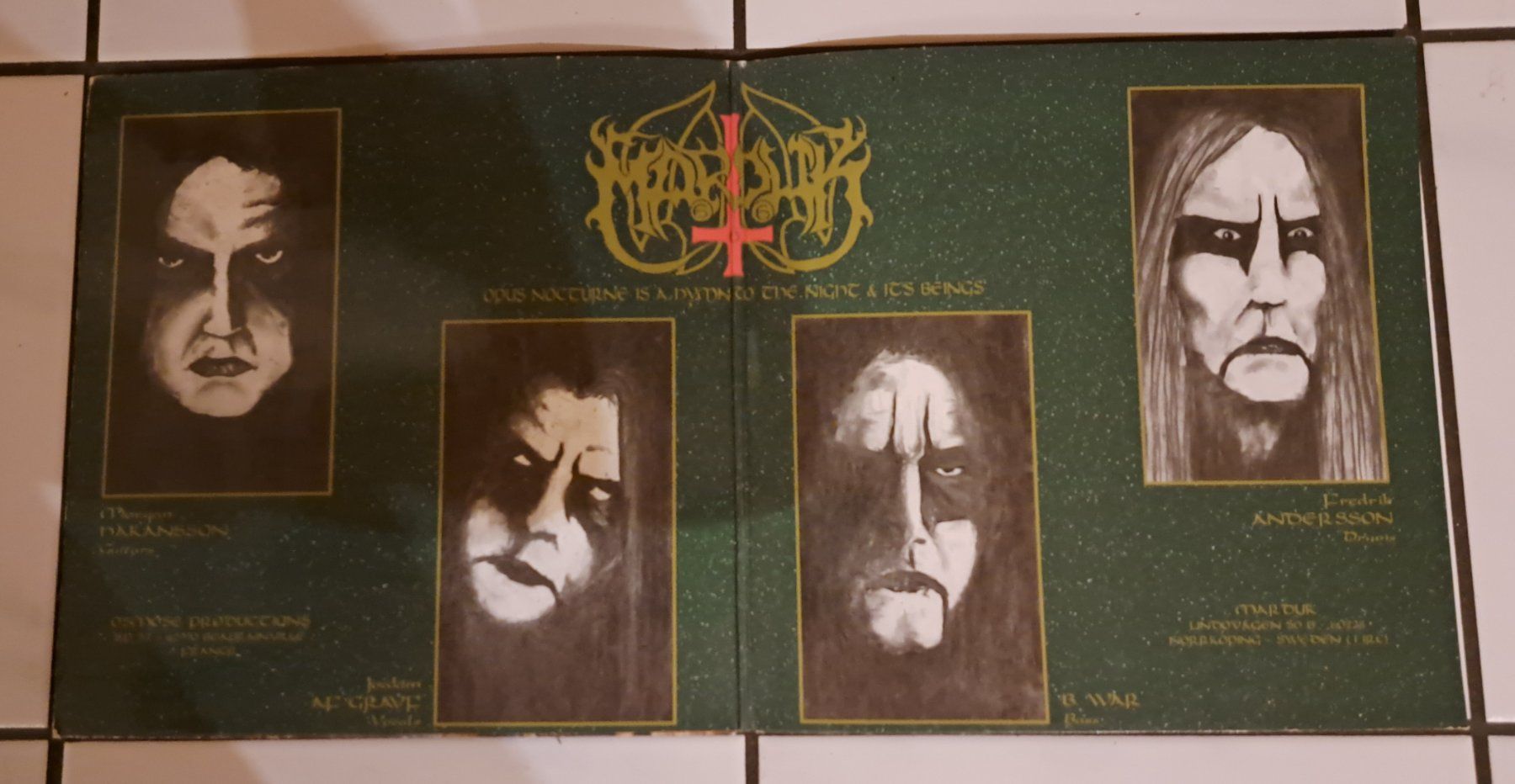 Schallplatten: Marduk - Opus Nocturne ORIGINAL Gatefold Osmose 1994 – Gebraucht aus Solothurn von Temple_of_Triton 2