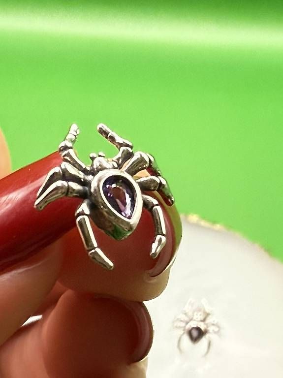 Orecchini pendenti & Orecchini a lobo: Ohrstecker Spinne aus 925 Sterling Silber – Usato da Thalwil venduto da han_2b8c 1