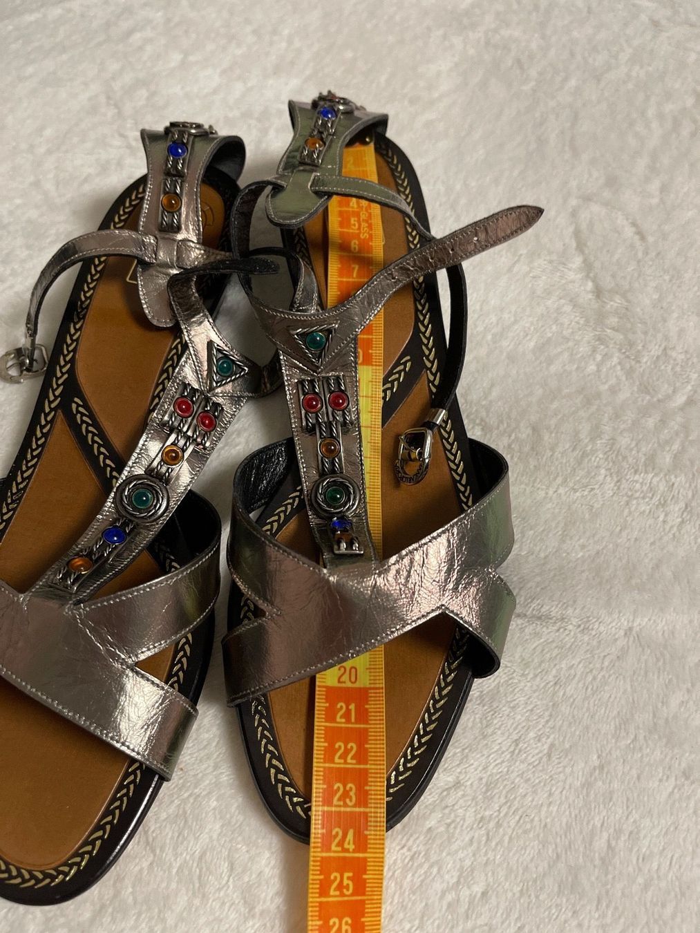 Scarpe da donna: Leder Sandalen Giancarloporta Gr.38 – Usato da St. Gallen venduto da StyleAndMore23 5