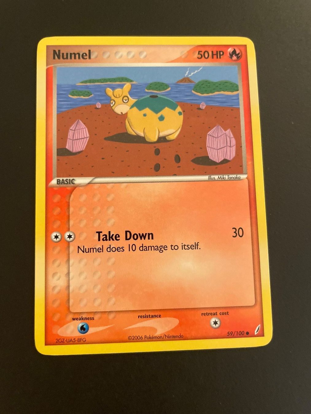 Pokémon Carte collezionabili: Numel 59/100 EX Crystal Guardians – Usato da Zürich venduto da pokemon_cards