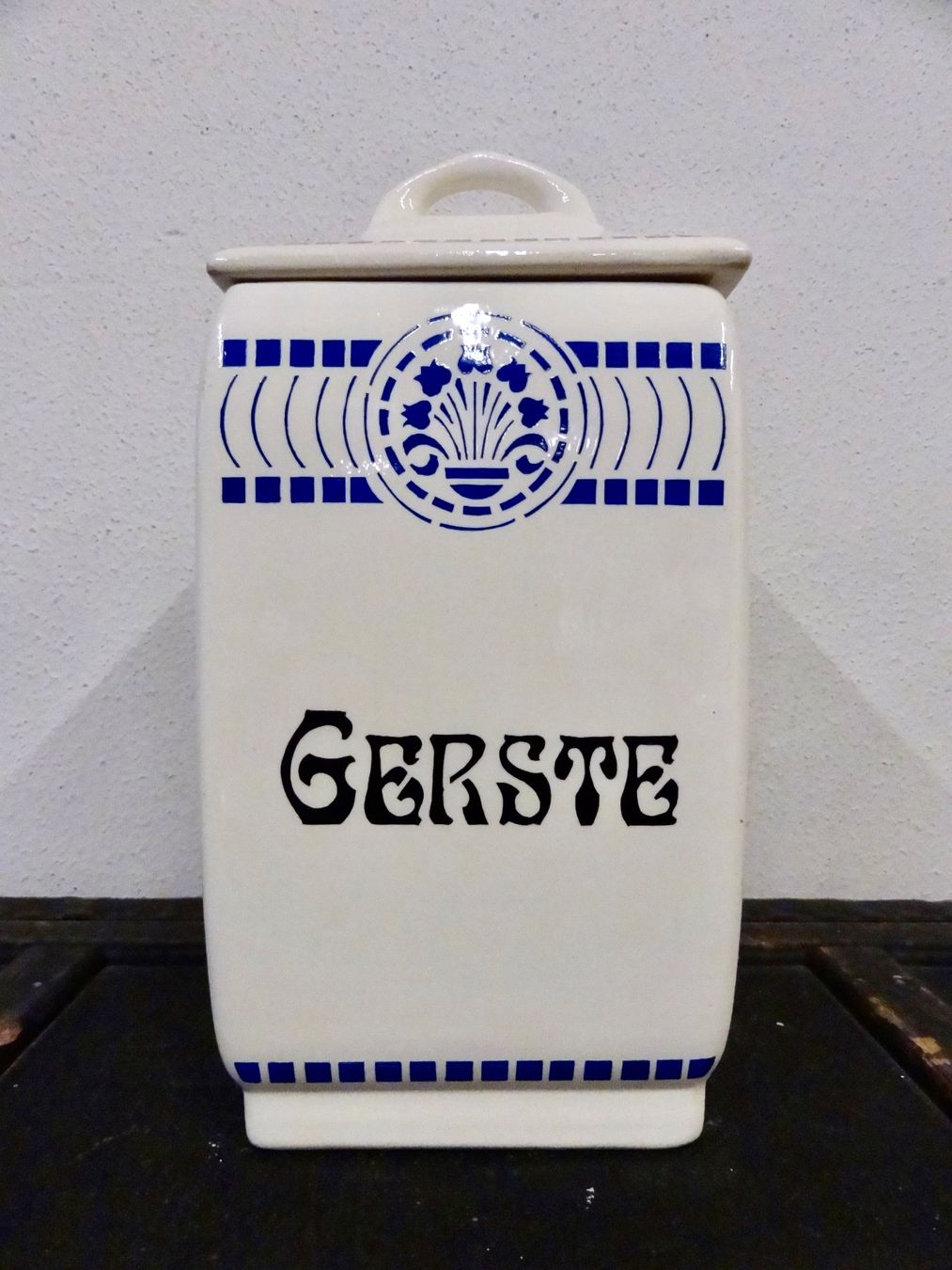 Behälter & Ähnliches: Vintage Vorratsdose GERSTE Dose Vorratsbehälter Keramik – Neu (gemäss Beschreibung) aus Kerzers von zimmergruen