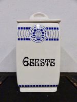 Vintage Vorratsdose GERSTE Dose Vorratsbehälter Keramik