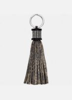 SWAROVSKI Brown Key Chain (Leather)