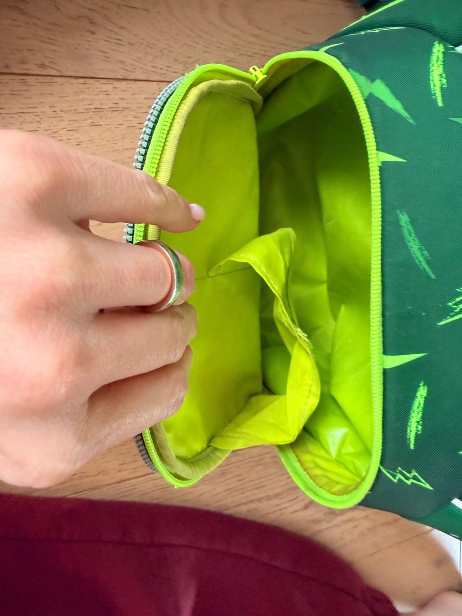 Ergobag Borse & Zaini: Ergobag Schulsack, Green Lightning Design – Usato da Oeschgen venduto da Michaelhuber020 5