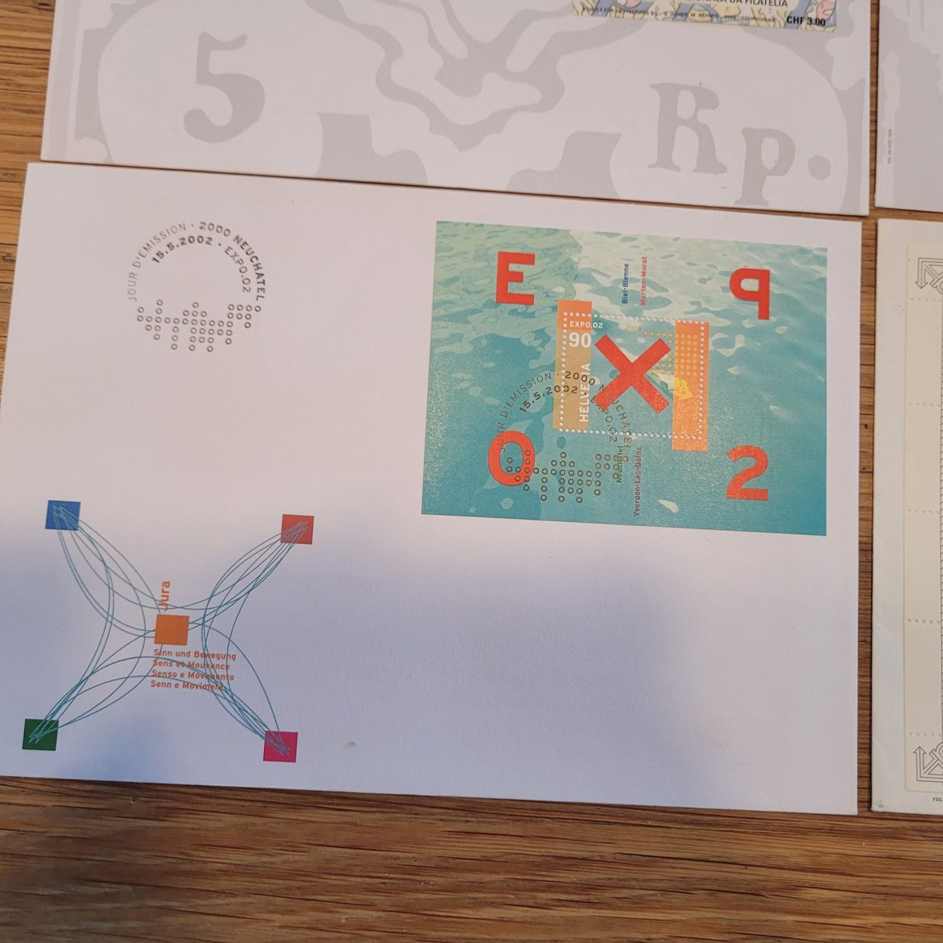 Alle Briefmarken: Los Mit FDC MIT Kleinbogen – Gebraucht aus Biel/Bienne von Destockweb 3