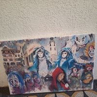 Vintage Fasnacht Bild