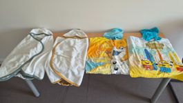 Lot de 4 capes/linges de bain - PN: CHF 119
