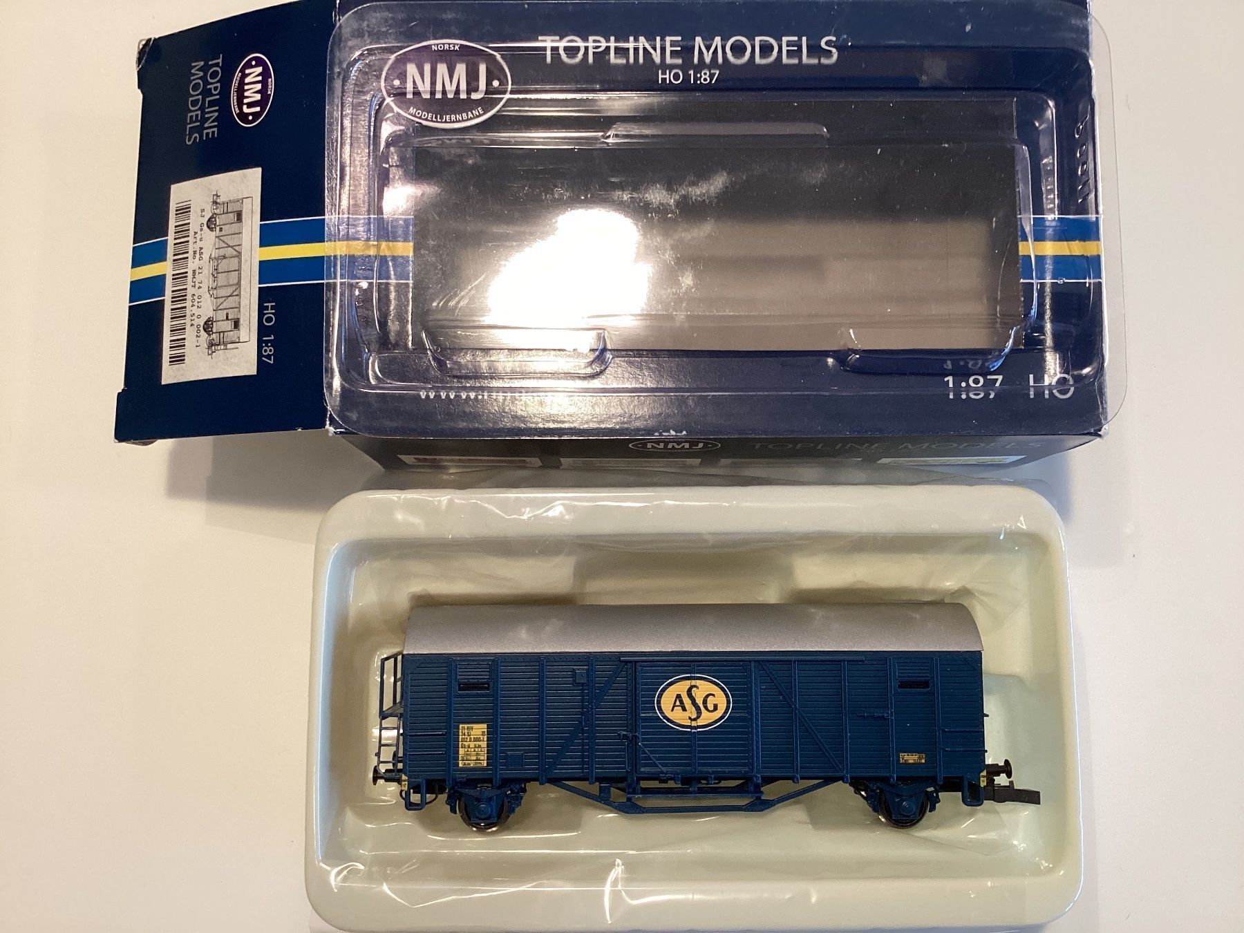 Modellini di ferrovie: NMJ 604.514 SJ Gs ASG – Usato da Rudolfstetten venduto da Gwyneth2