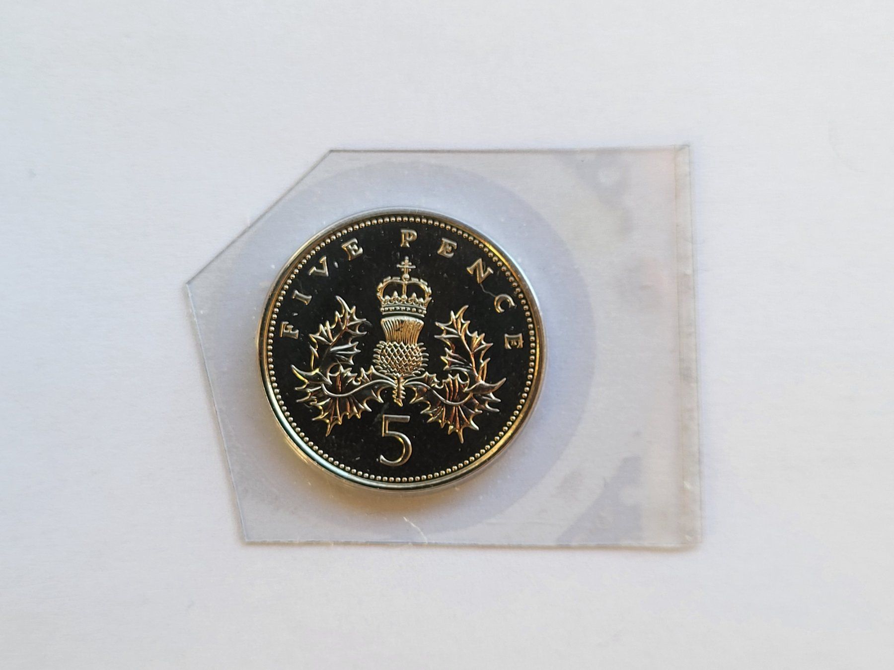 Alle Münzen: 5 Pence 1986 Stgl – Neu (gemäss Beschreibung) aus Pravidondaz von LVtik