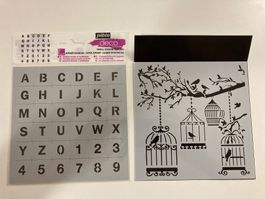 Pochoirs / Stencils / Crafts-Bricolages-Loisirs créatifs