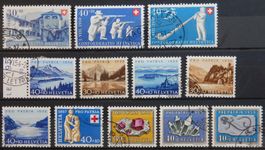 Schweiz PP ex. Kat. 41-95 gest. 1948/59 Kat. 177 Euro
