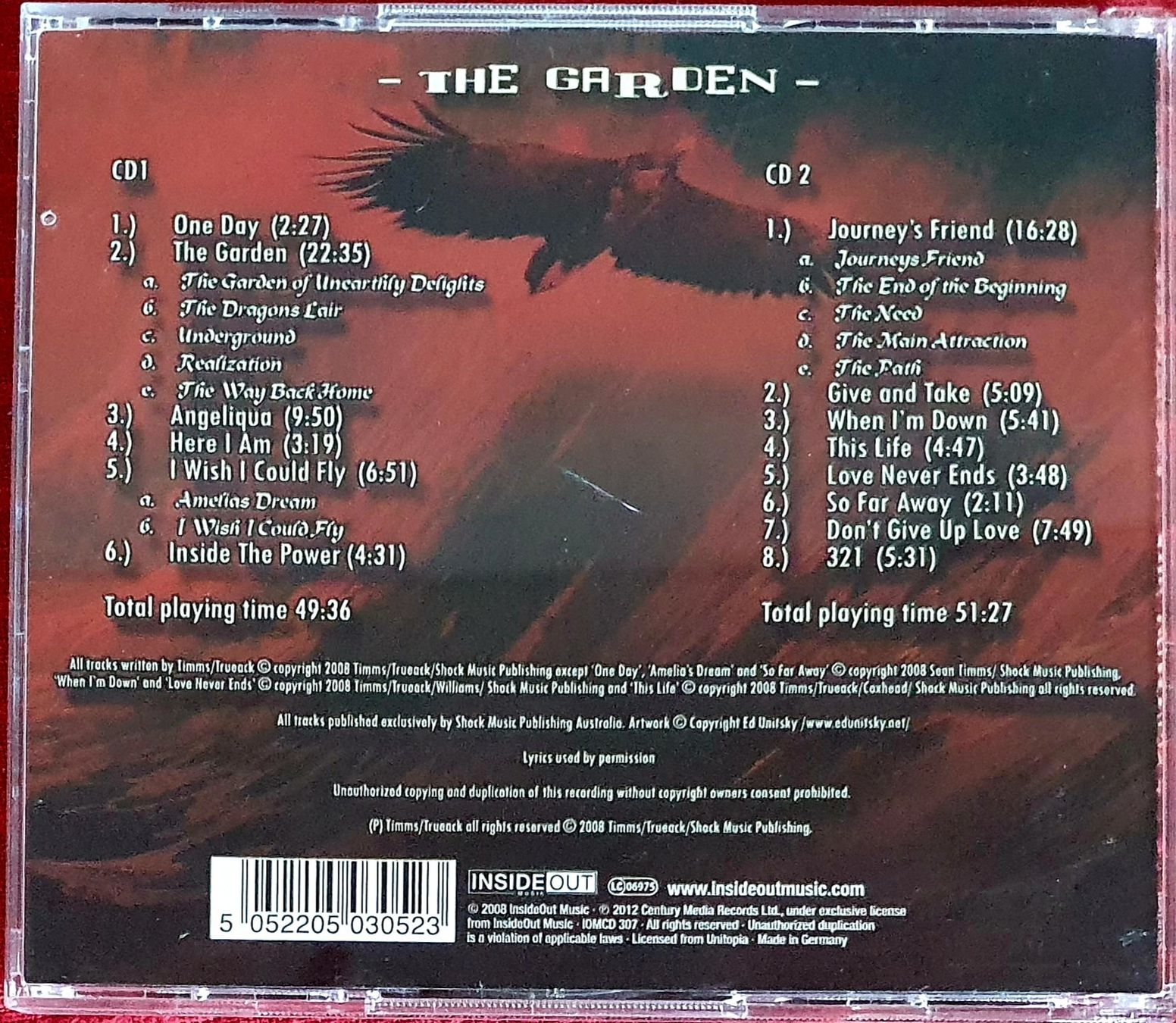 CDs: Unitopia – The Garden 2CD PROG ROCK – Gebraucht aus Gingins von Demonseed 1