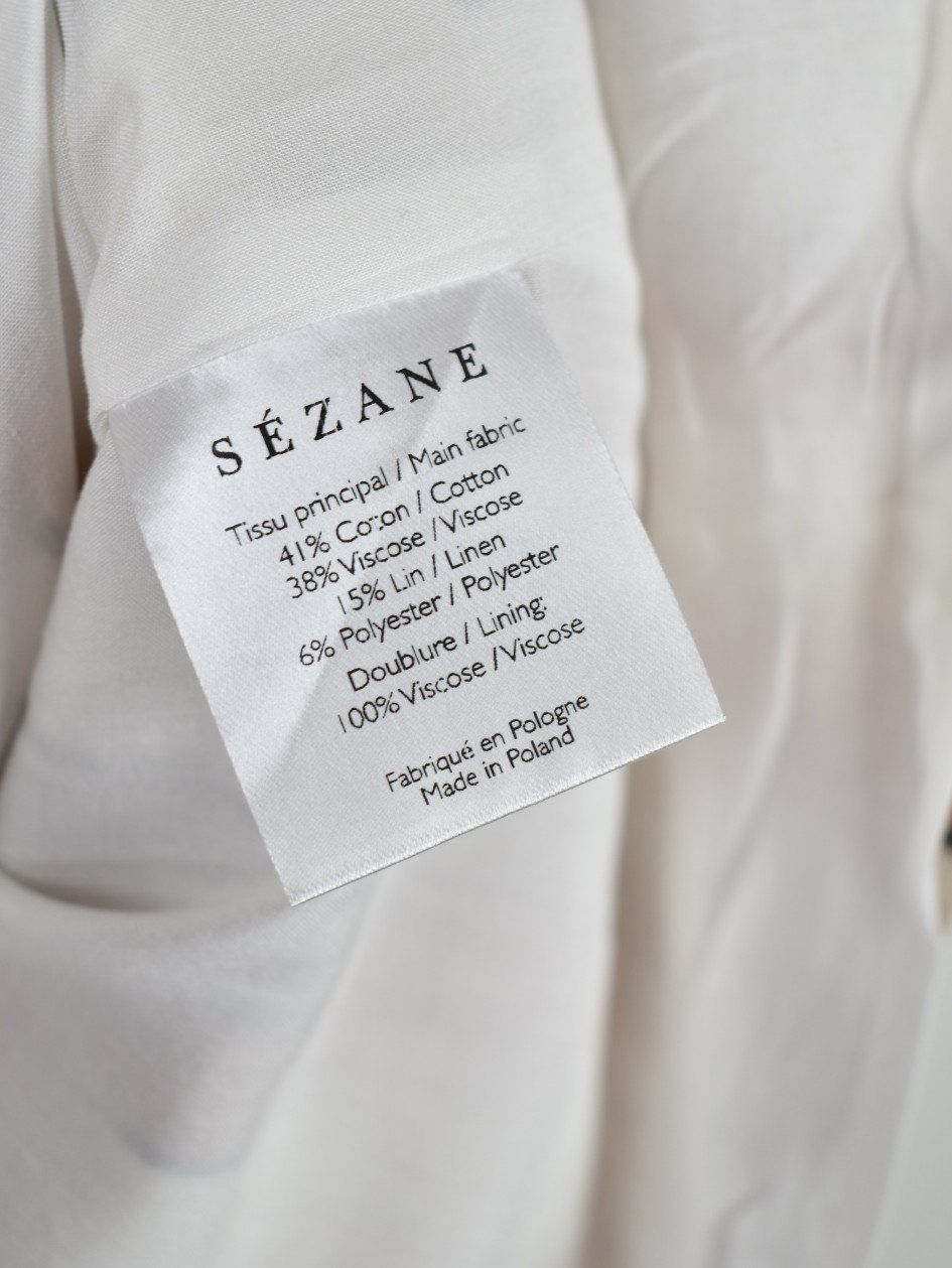Sezane Vestiti: Sézane Pauline Mini-Kleid, ivory/rust, Gr.44 – Nuovo (secondo la descrizione) da Nürensdorf venduto da 2ND_STORY 9