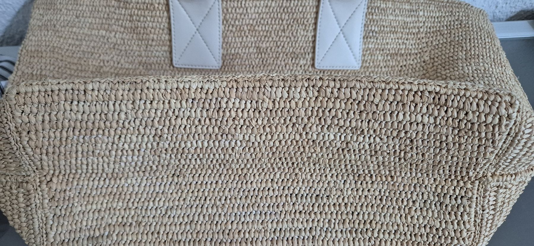 Sacs femmes: Ganni Sommertasche Raffia/Leder – Neuf avec emballage d'origine à Meggen par darcy10 4