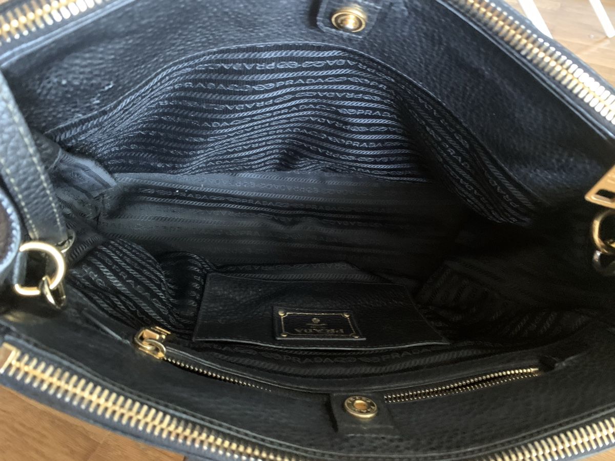 Borse da donna: Prada leder tasche schwarz – Usato da Zürich venduto da Nikuska32 6