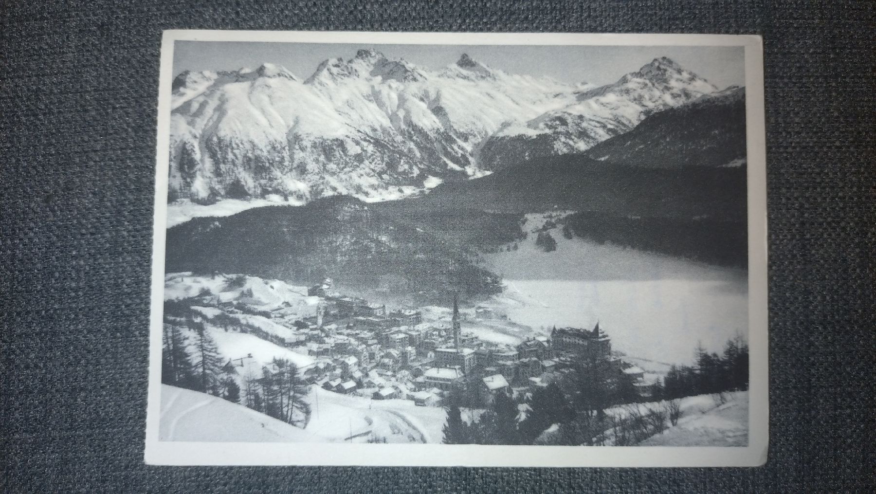 Cartes postales: Carte postale ancienne Suisse 1954 St Moritz – D'occasion à Farvagny-le-Grand par LaCaverne