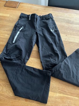 Jack wolfskin gr 152 herbst winter trekkinghose flex shield