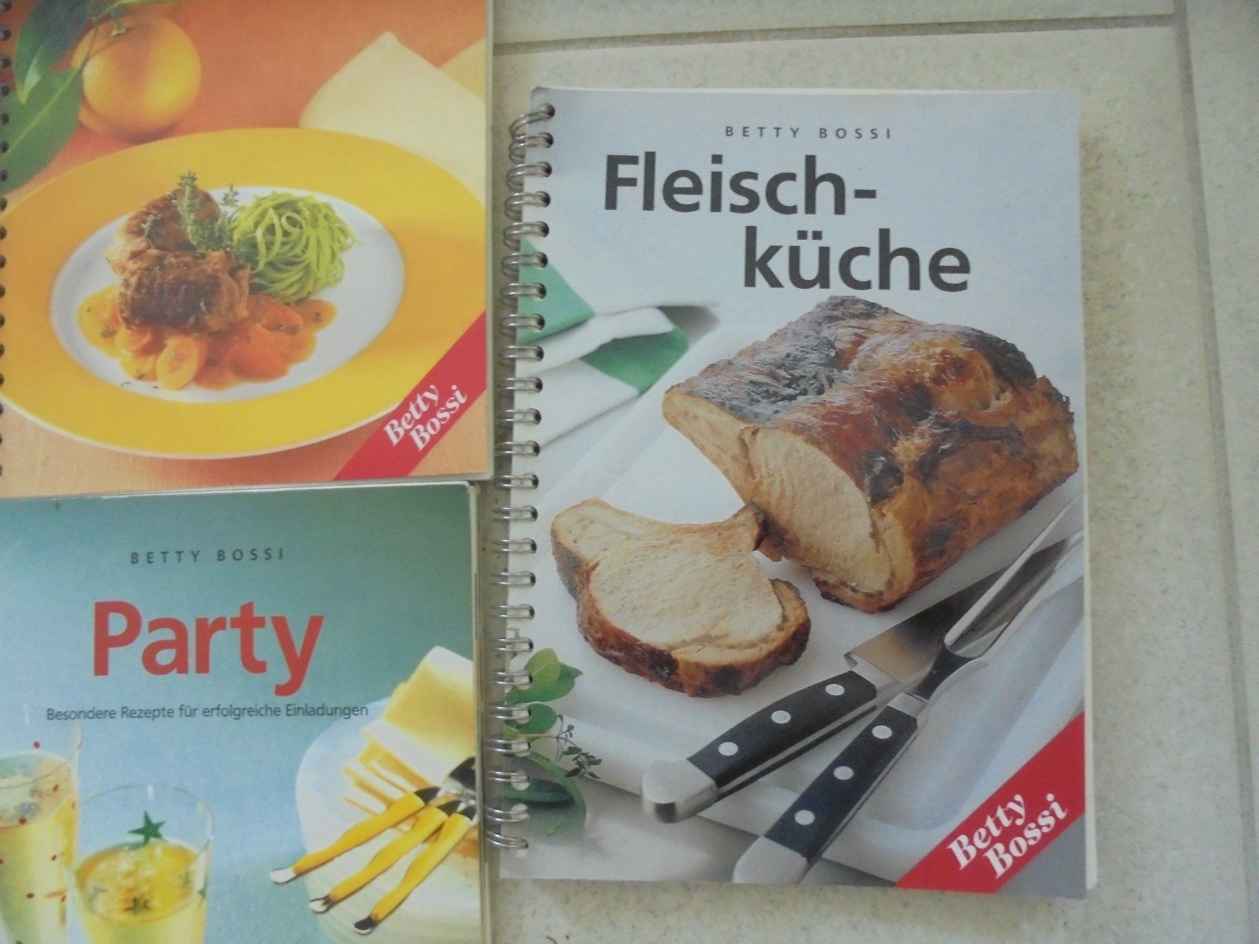 Libri: 5 x Betti Bossi Kochbücher – Usato da Rotkreuz venduto da Samballi 3